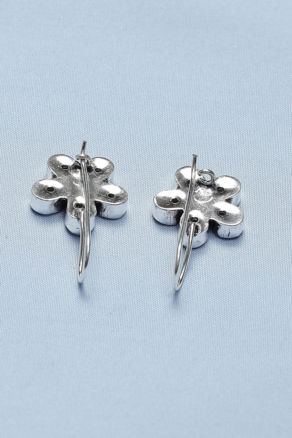 Light Purple Brass Earrings image number 2