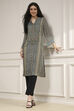 Blue Viscose Rayon Straight Printed Kurta image number 0