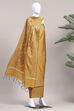 Rama Green Silk Unstitched Suit Set image number 4