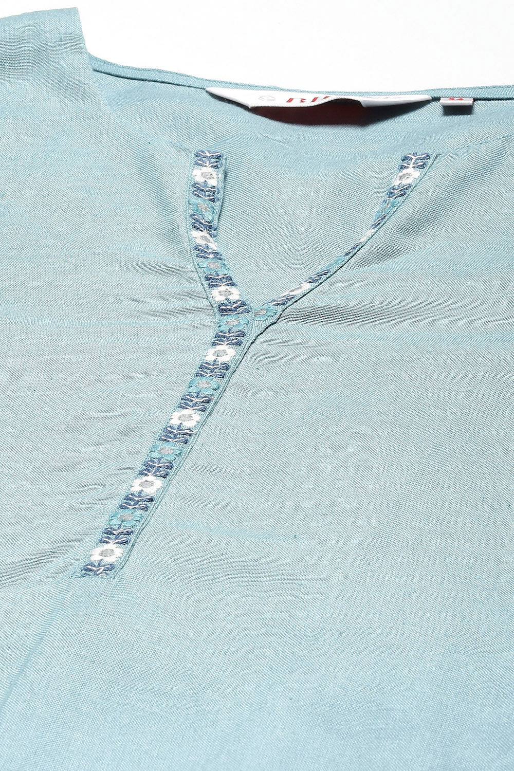 Orange Rayon Straight Kurta Slim Pant Suit Set image number 1