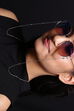 Rhodium Festive Eye Glass Chain image number 0