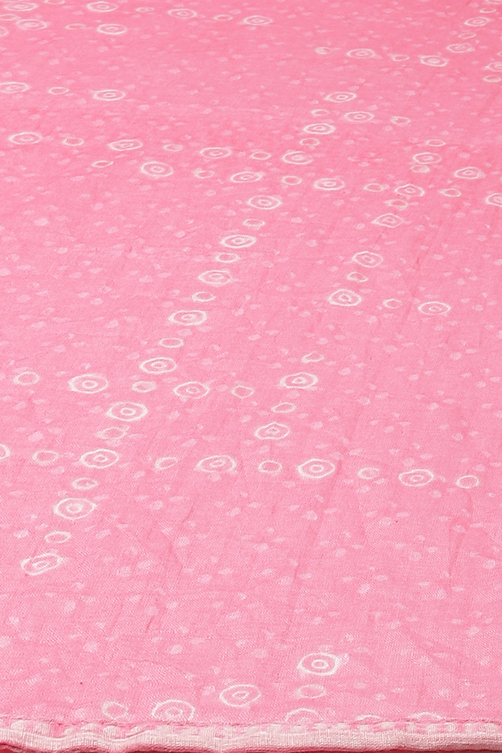 Blush Pink Straight Kurta Palazzo Suit Set image number 3