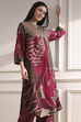 Berry Printed Straight Kurta Set image number 7