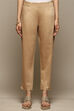 Black Cotton Relaxed Pant image number 5