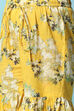 Yellow Cotton Gathered Kurta Garara Suit Set image number 2