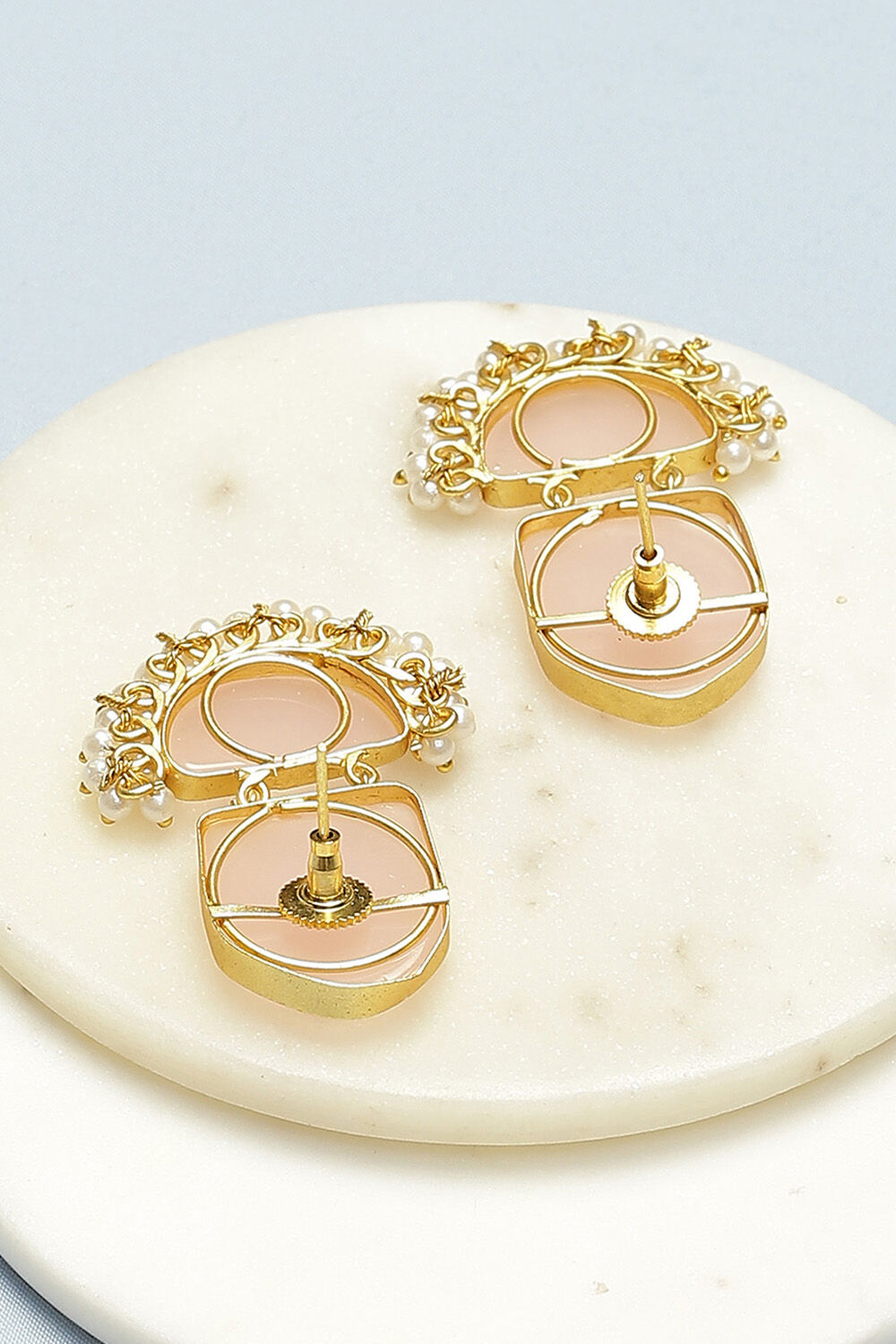 Peach Earrings image number 2