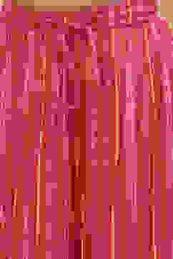 Yellow and Pink Viscose Blend Floral Straight Suit Set image number 2