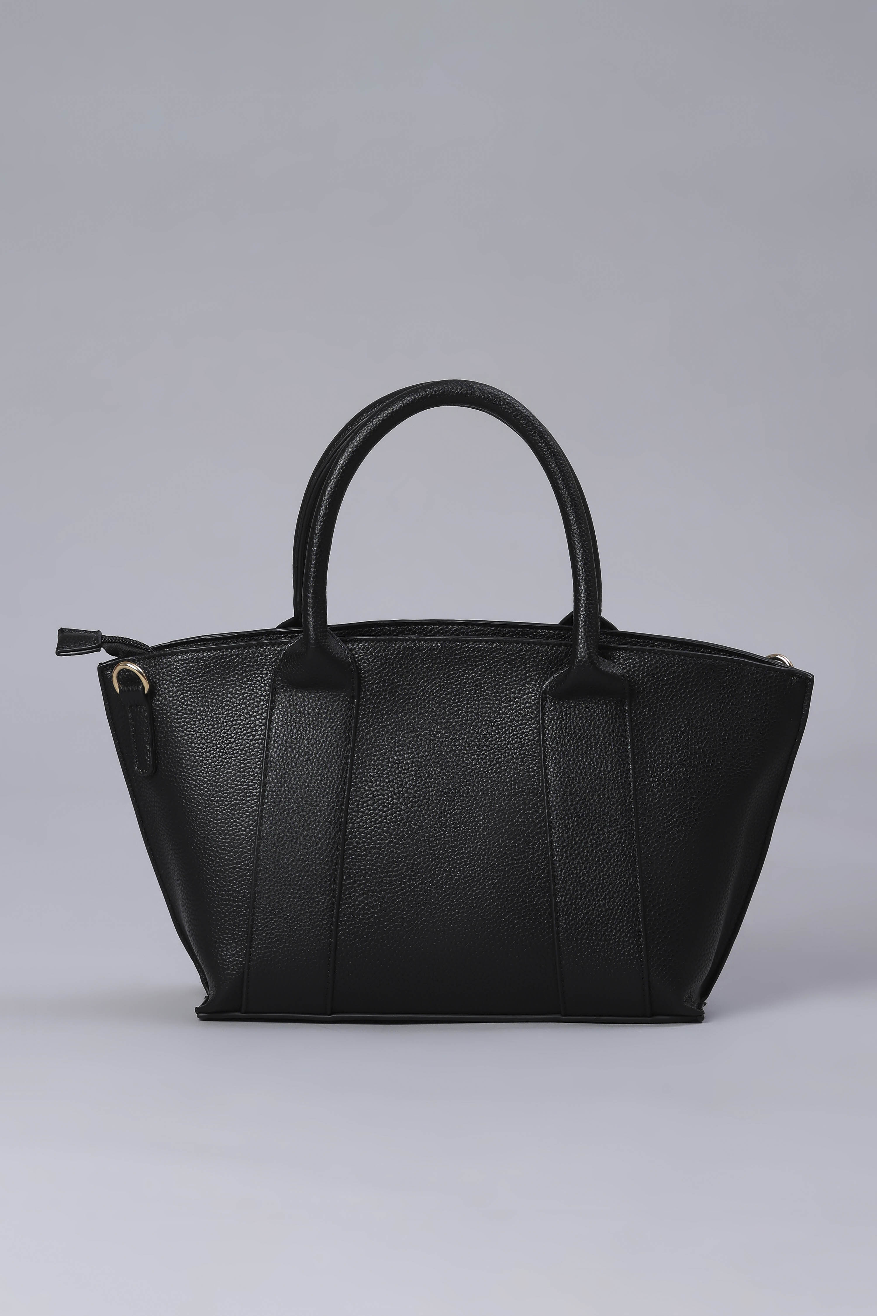 Black PU Handbag image number 2
