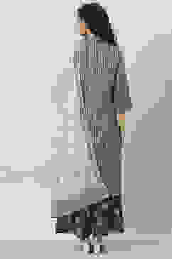 Blue Cotton Straight Kurta Palazzo Suit Set image number 4