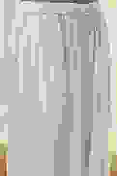 Off-White Viscose Solid Straight Palazzos image number 1