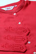 Black Cotton Flax Solid Kurti image number 1