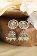 Mint Green Pearl Earrings image number 2