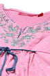 Pink Cotton Straight Kurta Dhoti Salwar Suit Set image number 1