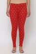 Beige Cotton Leggings image number 0