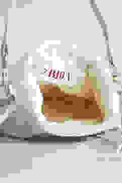 Ivory Polycotton Potli image number 7