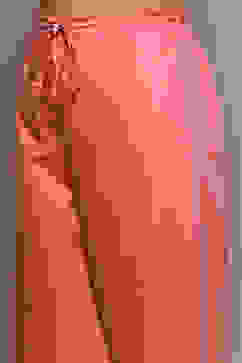 Blush Pink Cotton Blend Straight Yarndyed Kurta Palazzo Suit Set image number 2