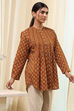 Mustard Cotton Regular Shirt image number 4