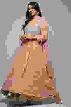 Dusty Pink Viscose Flared Suit Set image number 4