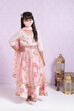 Pink Cotton Lehenga Set image number 4