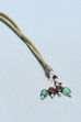 Red Green Alloy Necklace Set image number 4