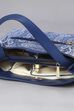 Blue PU Tote Bag image number 5