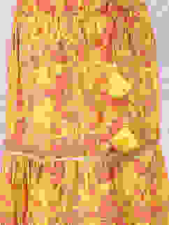 Yellow Art Silk Lehenga Set image number 2