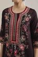 Blue Cotton Straight Printed Kurta Pants Set image number 1