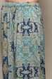 Yellow Printed Asymmetric Kurta & Palazzo Suit Set image number 2