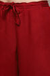Teal LIVA Gathered Kurta Palazzo Suit Set image number 2