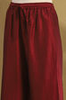Red Polyester Straight Palazzo Pants image number 1