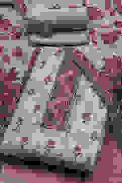 Beige Chanderi Hand Embroidered Unstitched Suit Set image number 0