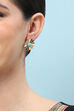 Turquoise Alloy Earrings image number 1