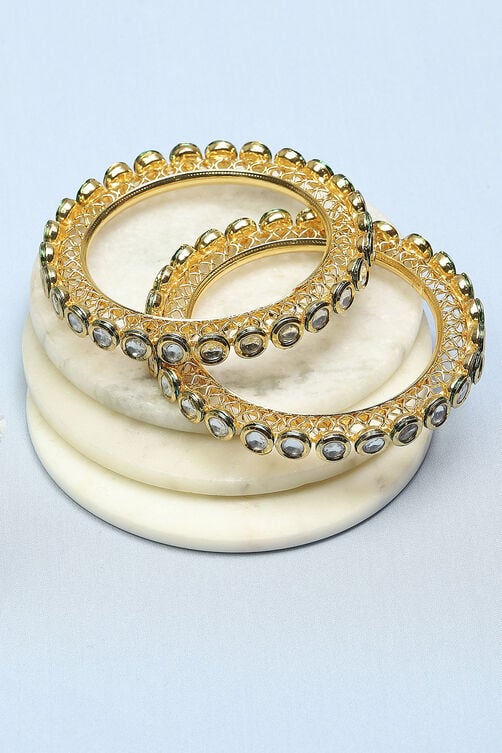 Gold Festive Kade Festive Bangle image number 2