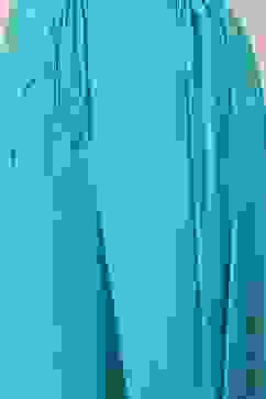 Turquoise Printed Cotton Straight Suit Set image number 2