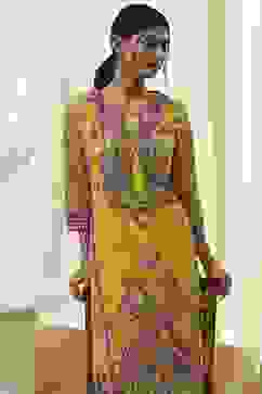 Green Pure Cotton Printed Straight Kurta image number 1