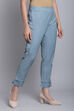 Green Bay Cotton Blend Solid Pant image number 2