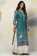 Ochre Straight Viscose Kurta image number 2