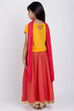 Yellow Cotton Lehenga Set image number 5