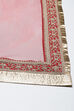 Red Cotton Silk Anarkali Yarndyed Suit Set image number 2