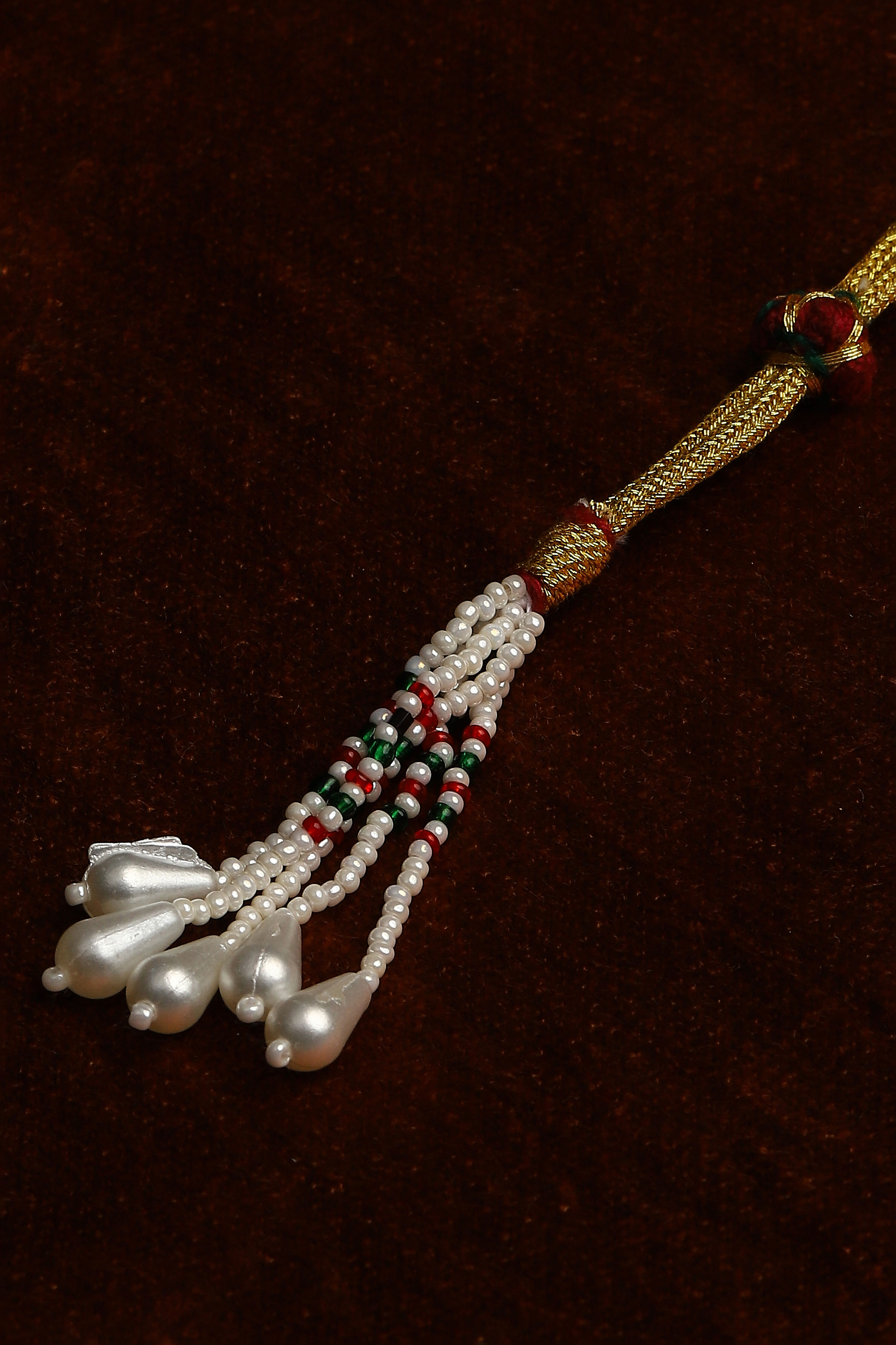 Mint Green Alloy Necklace Set image number 3