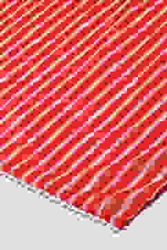 Red Cotton Blend Straight Kurta Palazzo Suit Set image number 3