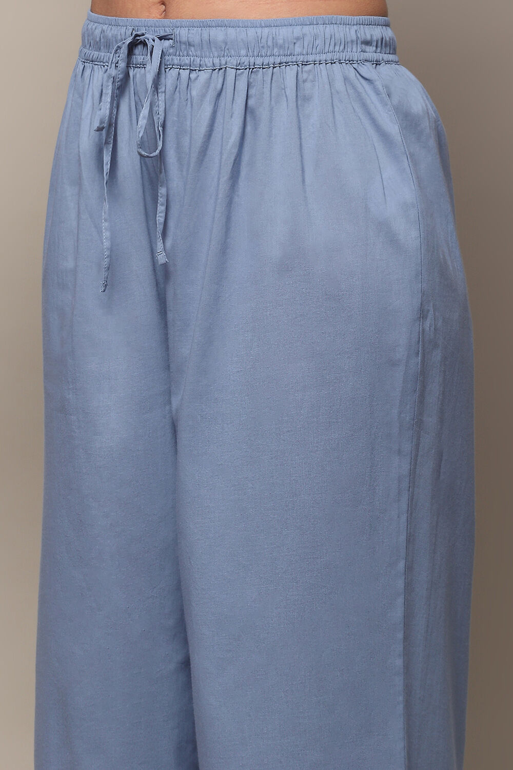 Pink Cotton Anarkali Suit Set image number 2