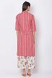 Blue Relaxed Kurta Palazzo Suit Set image number 4