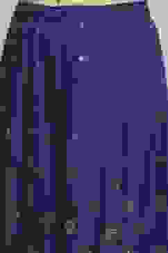 Purple Cotton Metallic Pattern Sharara Suit Set image number 2