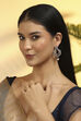 Gold Plated Brass Drop Earrings image number 3