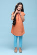 Blue Cotton Straight Solid Kurta Set image number 0