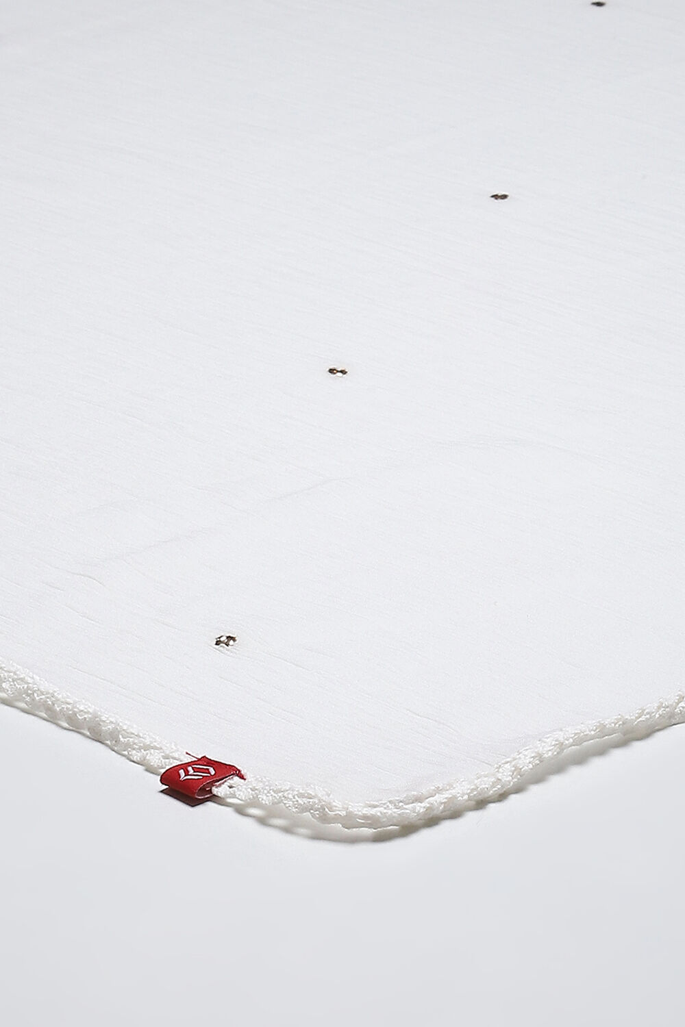 Red Cotton Blend Printed Dupatta image number 1