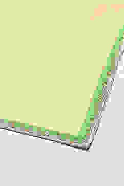 Green Cotton Printed Short Kurta Lehenga Set image number 4