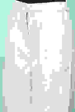 Ecru Cotton Joggers image number 1