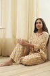 Powder Blue Rayon Printed 2 Piece Sleepwear Set image number 0